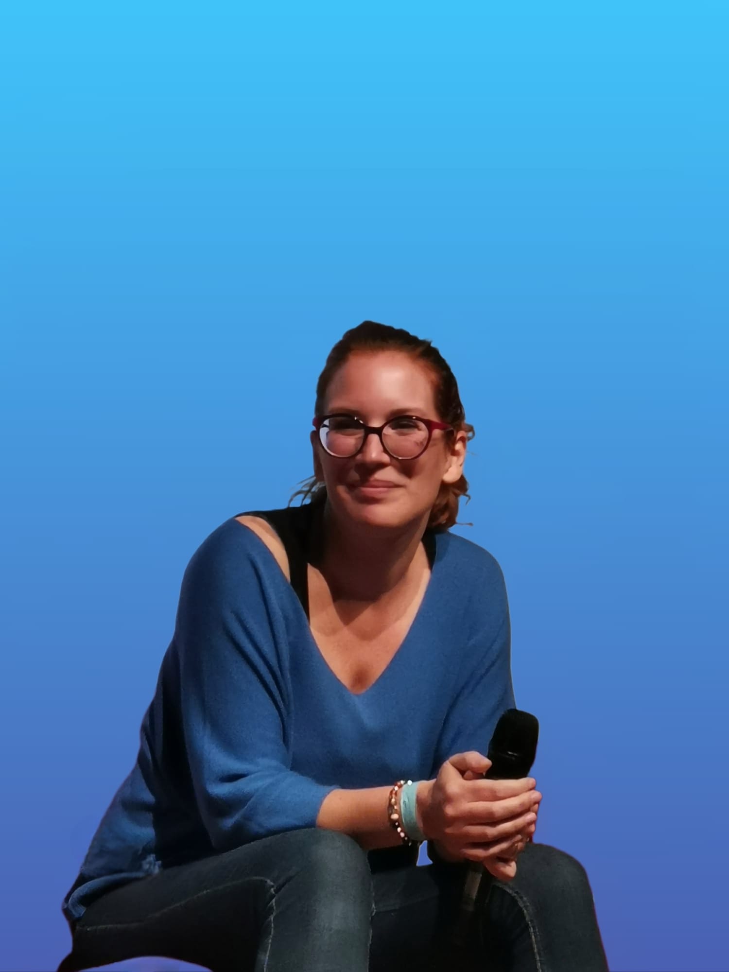 Aurélie Frink en formation